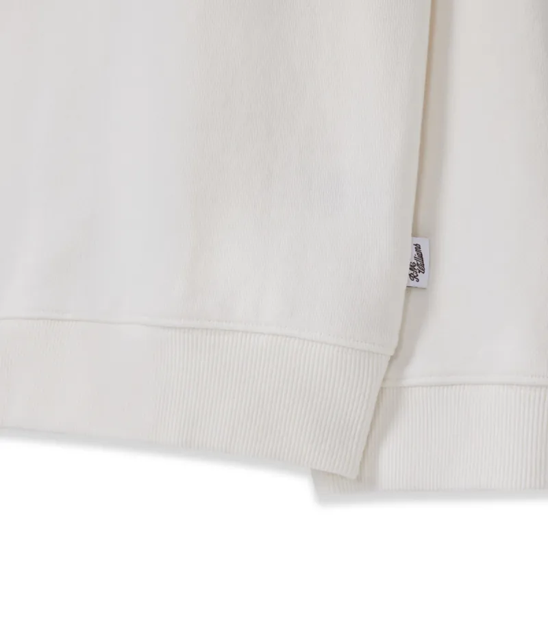 RM Williams Stencil Crew White-5